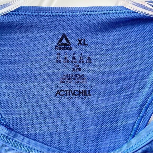Reebok ACTIVCHILL Vent Racerback Tank Top - Size XL - Picture 5 of 9